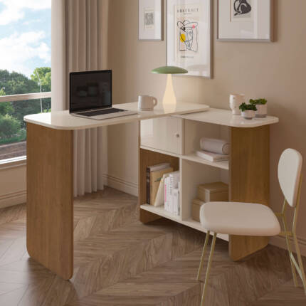 Mesa Flex Canto ou Reta Nomad Office (4625) - Imagem 5