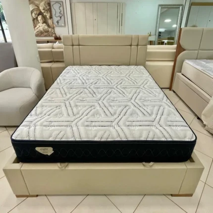 Cama Baú Queen 1,58m com Colchão 2 em 1 High Ecoflex (2490-6645)