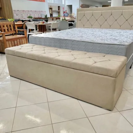 Baú Recamier 1,95m Benin em Boucle (1310)