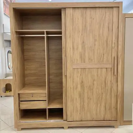 Roupeiro 2,01m 2 Portas Deslizantes Zurique MDF (4515) - Imagem 4