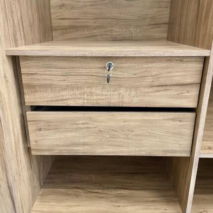 Roupeiro 2,01m 2 Portas Deslizantes Zurique com 1 Espelho (4515) - Imagem 5
