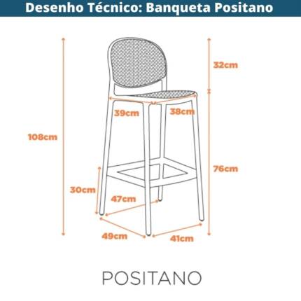 Banquetas Positano (4753) - Imagem 3