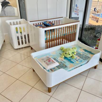 Quarto Infantil Alto Padrão MDF Branco - 03 Peças - Imagem 4
