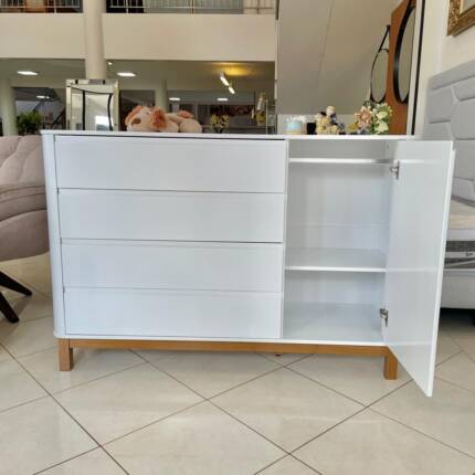 Quarto Infantil Alto Padrão MDF Branco - 03 Peças - Imagem 11