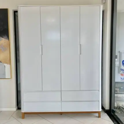 Roupeiro 1,63m 4 Portas MDF Flow (3592)