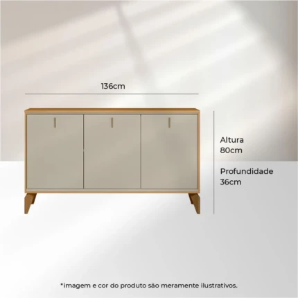 Balcao Buffet 1,36m Aura Tauari (1894) - Imagem 3
