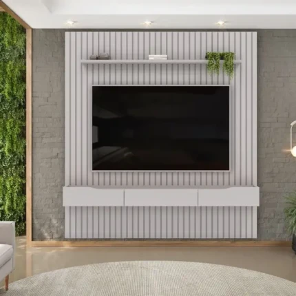 Painel 2,23m Ripado COM LED e altura 2,40m Pratic Bali (1512-6282) - Imagem 4