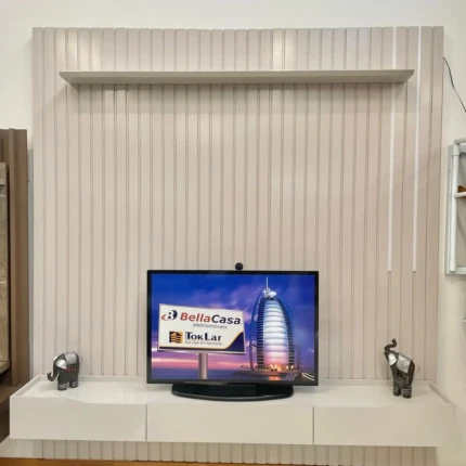 Painel 2,23m Ripado COM LED e altura 2,40m Pratic Bali (1512-6282) - Imagem 5