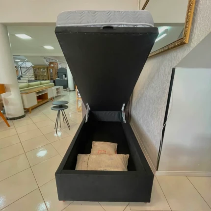 Base de Box com Baú Alto - Solteiro 88cm (3102)