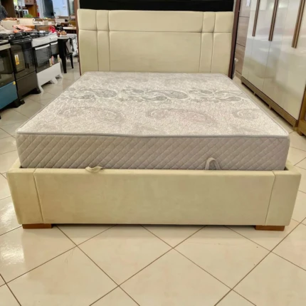 Cama Baú Queen 1,58m com Colchão Ecoflex de Espuma Firme (2490-1561)