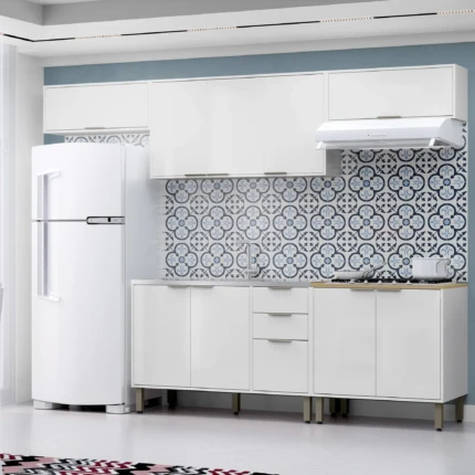 Cozinha 2,80m Gloria Branco (5890)