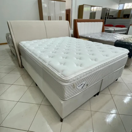 Cj. Box Queen 1,58m Paradise Tecnologia Sueca - Ecoflex (5838) - Imagem 2