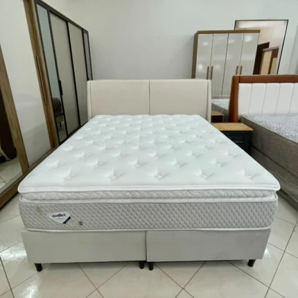 Cj. Box Queen 1,58m Paradise Tecnologia Sueca - Ecoflex (5838) - Imagem 1