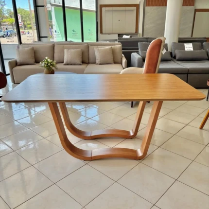 Mesa 1,80m Wave (2486) com 6 Cadeiras Hill Linho Claro (6550) - Imagem 4