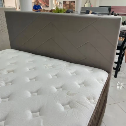 Cabeceira Queen 1,60m Avaron 3D Suede (1393) - Imagem 3