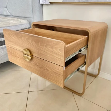 Mesa de Cabeceira Dourado Hannover 28062 60cm (3038) - Imagem 5
