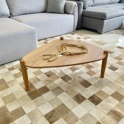 Mesa de Centro Organica em Madeira Hannover 28011 (1986)