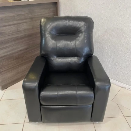 Poltrona Reclinavel Papai Madri Couro Eco Preto (3043) - Imagem 3