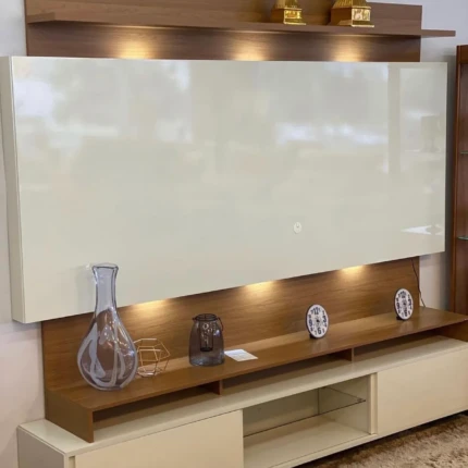 Painel 1,80m Home TB112L 100% MDF com Luz de LED (1160) - Imagem 3