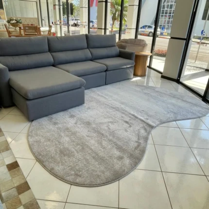 Tapete Orgânico 2,95m x 1,95m Ecletik Platina (3081) - Imagem 4