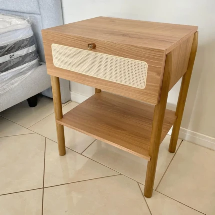 Mesa de Cabeceira 27932 com 1 Gaveta Hannover (2036)