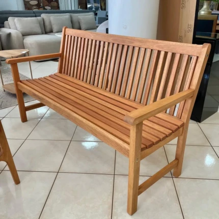 Banco para Jardim Recanto de 1,35m em Madeira (2838) - Imagem 6