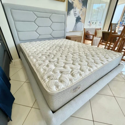 Cama Estofada Queen com Colchão Support Ecoflex (3145-2876-4863) - Imagem 4