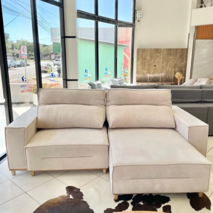 Sofa 2,60m Taylor Enele em Veludo Impermeavel (1241) - Imagem 6