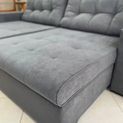 Sofa 2,50m Ferrero Chumbo (6272) - Imagem 3