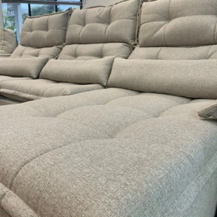 Sofa 3,00m Prediletto Extra Conforto Tecido Linho (3509) - Imagem 3
