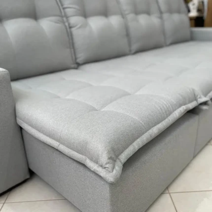 Sofa 3,25m Vancouver Linho – Di Qualita (1713) - Imagem 3