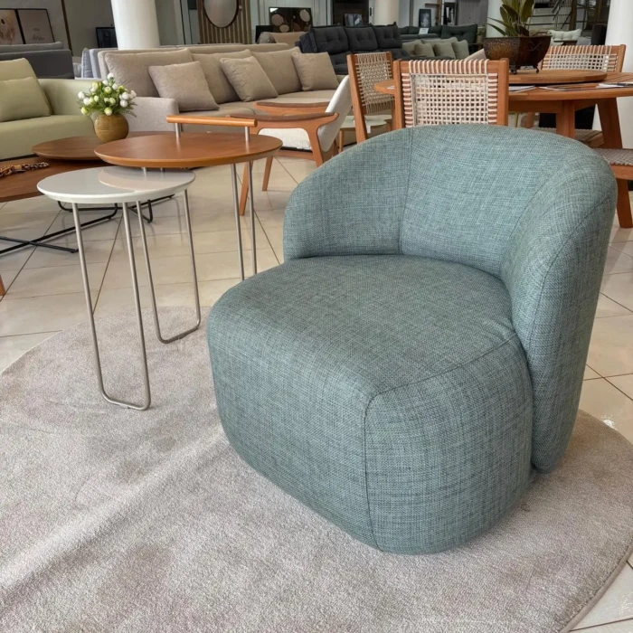 Lecce - Poltrona Giratoria - Verde (CD 5268) foto2 (5)