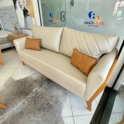 Conjunto Sofá 3 Peças em Tecido Impermeavel (2465-5542) - Imagem 4