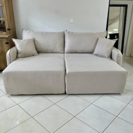 Sofa Cama 2,20m Doha no Linho (4279)
