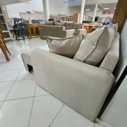 Sofa Cama 2,20m Doha no Linho (4279) - Imagem 4