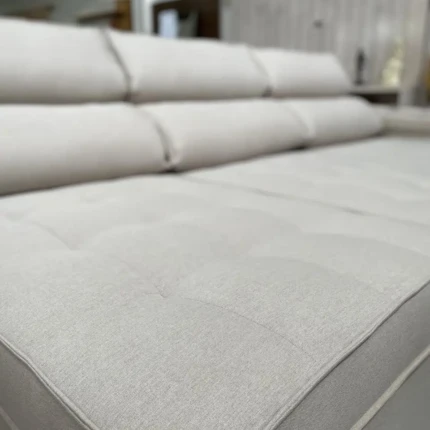 Sofa 3,14m Serenade Linho com Braço Almofadado (1824) - Imagem 5