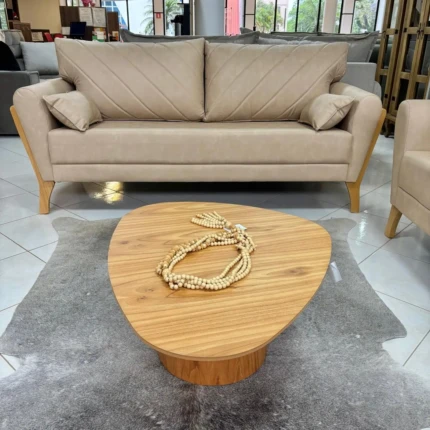 Sofa 2,00m Living Excelence em Couro Omega (4684) - Imagem 2