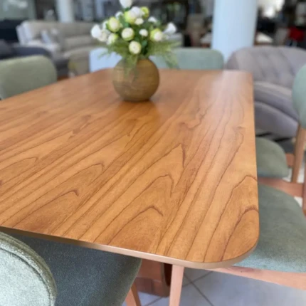 Mesa 1,80m Wave (2486) com 06 Cadeiras Betina Pistache (2302) - Imagem 6