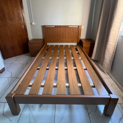 Cama Casal Ripada Naturale (4324)