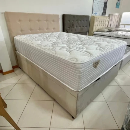 Cj. Box CASAL 1,38m com BAÚ Privilege – Macio – Ecoflex (4008-5558)