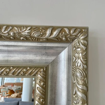 Espelho 2,10m x 1,10m com Moldura Prata Envelhecida (2015) - Imagem 2