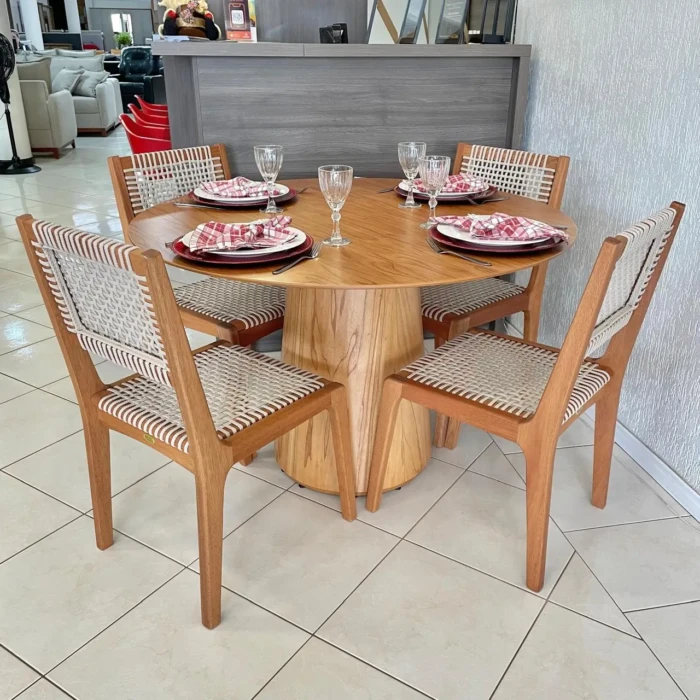 Mesa Zara CD 2371 + Cadeira Sintra CD 5180 (3)