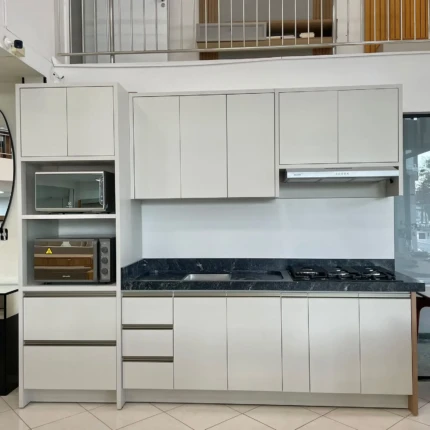 Cozinha Planejada 100% MDF-BP 2,87m - ZiZu Moveis (5567)