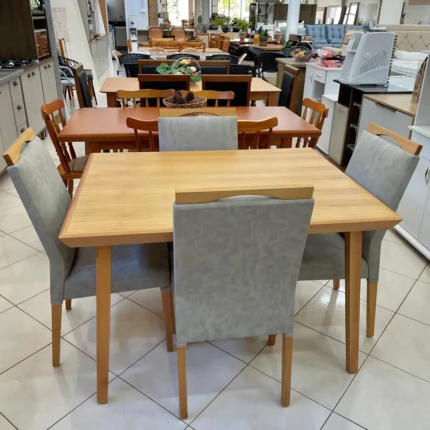 Mesa 1,20m Avela (3648) com 4 Cadeiras Betina Facto IMPERMEAVEL (5260) - Imagem 3