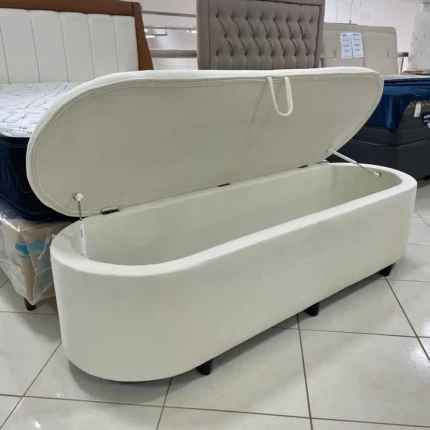 Baú Recamier 1,60m Eleganze Boucle (772) - Imagem 3