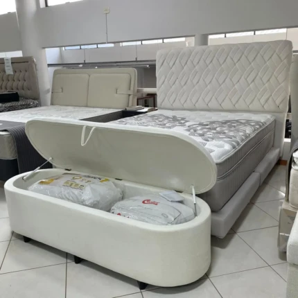 Baú Recamier 1,60m Eleganze Boucle (772) - Imagem 3