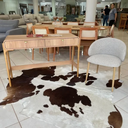 Aparador 1,25m Hannover com Pés em Madeira (3899)