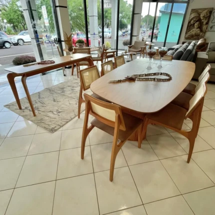 Aparador 1,80m New Columbia em Madeira Champagne (6449) - Imagem 4