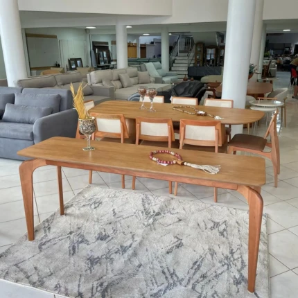 Aparador 1,80m New Columbia em Madeira Champagne (6449)