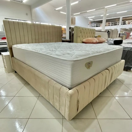 Cama Estofada Queen com Colchão Privilege - Ecoflex (923-4024) - Imagem 4